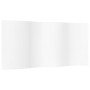Biombo divisor de bambú blanco 165x400 cm de , Divisores de ambientes - Ref: Foro24-377003, Precio: 95,57 €, Descuento: %