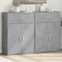 Aparadores 2 uds madera de ingeniería gris hormigón 60x30x84 cm de , Aparadores - Ref: Foro24-3276598, Precio: 140,84 €, Desc...