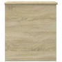 Caja de almacenaje madera ingeniería roble Sonoma 40x42x46 cm de , Baúles de almacenamiento - Ref: Foro24-840648, Precio: 49,...
