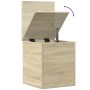 Caja de almacenaje madera ingeniería roble Sonoma 40x42x46 cm de , Baúles de almacenamiento - Ref: Foro24-840648, Precio: 49,...