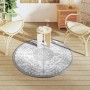 Alfombra de exterior ARAKIL gris claro Ø120 cm PP de , Protectores para exterior - Ref: Foro24-368494, Precio: 22,53 €, Descu...