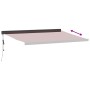 Toldo retráctil automático burdeos 400x300 cm de , Toldos - Ref: Foro24-3215330, Precio: 788,09 €, Descuento: %