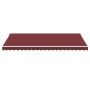 Toldo retráctil automático burdeos 500x300 cm de , Toldos - Ref: Foro24-3215307, Precio: 487,25 €, Descuento: %