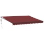 Toldo retráctil automático burdeos 450x300 cm de , Toldos - Ref: Foro24-3215311, Precio: 410,75 €, Descuento: %