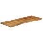 Tablero de mesa borde natural madera maciza mango 140x60x2,5 cm de , Tableros para mesas - Ref: Foro24-370769, Precio: 122,22...
