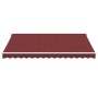 Toldo retráctil automático burdeos 400x300 cm de , Toldos - Ref: Foro24-3215305, Precio: 431,90 €, Descuento: %