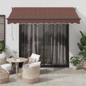 Toldo retráctil automático burdeos 300x250 cm de , Toldos - Ref: Foro24-3215713, Precio: 302,26 €, Descuento: %