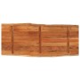Tablero de mesa rectangular borde natural acacia 140x60x2,5 cm de , Tableros para mesas - Ref: Foro24-370625, Precio: 110,16 ...