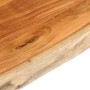 Tablero de mesa rectangular borde natural acacia 140x60x2,5 cm de , Tableros para mesas - Ref: Foro24-370625, Precio: 110,16 ...