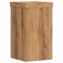 Soportes de plantas 2 uds madera roble artisian 10x10x18 cm de , Soportes para macetas - Ref: Foro24-852887, Precio: 19,02 €,...