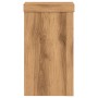 Soportes de plantas 2 uds madera roble artisian 10x10x18 cm de , Soportes para macetas - Ref: Foro24-852887, Precio: 19,02 €,...