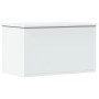 Caja de almacenaje madera de ingeniería blanco 60x35x35 cm de , Baúles de almacenamiento - Ref: Foro24-840674, Precio: 60,91 ...