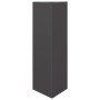 Jardinera triangular acero negro 30x26x75 cm de , Maceteros y jardineras - Ref: Foro24-851143, Precio: 57,61 €, Descuento: %