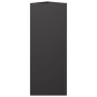 Jardinera triangular acero negro 30x26x75 cm de , Maceteros y jardineras - Ref: Foro24-851143, Precio: 57,61 €, Descuento: %