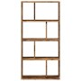 Estantería madera de ingeniería color envejecido 60x20x120 cm de , Librerías y estanterías - Ref: Foro24-858154, Precio: 68,6...
