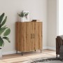 Aparador de madera de ingeniería roble artisan 70x34x90 cm de , Aparadores - Ref: Foro24-856889, Precio: 95,34 €, Descuento: %