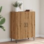 Aparador de madera de ingeniería roble artisan 70x34x90 cm de , Aparadores - Ref: Foro24-856889, Precio: 95,34 €, Descuento: %