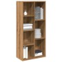 Estantería roble artisan 50x25x104 cm de , Librerías y estanterías - Ref: Foro24-855965, Precio: 73,87 €, Descuento: %