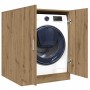 Armario de lavadora roble artisan 70,5x71,5x91,5 cm de , Accesorios para lavadoras y secadoras - Ref: Foro24-856641, Precio: ...