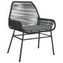Set de comedor de jardín 7 piezas cojines ratán sintético negro de , Conjuntos de jardín - Ref: Foro24-3334567, Precio: 584,1...