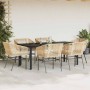 Juego de comedor de jardín 7 pzas con cojines ratán PE marrón de , Conjuntos de jardín - Ref: Foro24-3334623, Precio: 593,09 ...