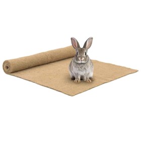 Estera de cáñamo para roedores 1x1 m 5 mm de , Alfombrillas para comederos - Ref: Foro24-42001199, Precio: 17,84 €, Descuento: %