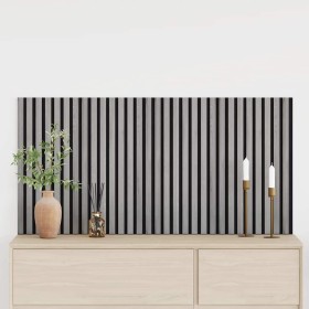 Paneles acústicos de pared 2 uds listones 60,5x60 cm de , Recubrimiento de paredes - Ref: Foro24-42002579, Precio: 47,35 €, D...