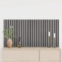 Paneles acústicos de pared 2 uds listones 60,5x60 cm de , Recubrimiento de paredes - Ref: Foro24-42002579, Precio: 47,35 €, D...