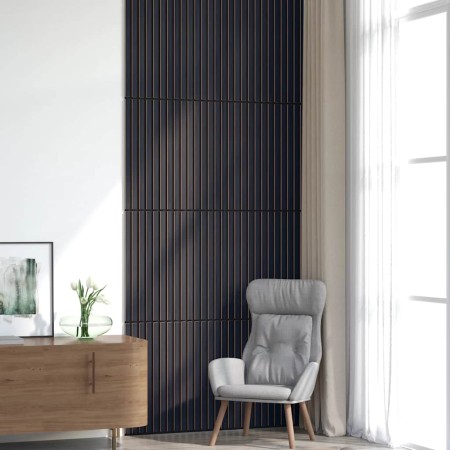 Paneles acústicos de pared 8 uds listones 60,5x60 cm de , Recubrimiento de paredes - Ref: Foro24-42002585, Precio: 144,45 €, ...