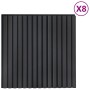 Paneles acústicos de pared 8 uds listones 60,5x60 cm de , Recubrimiento de paredes - Ref: Foro24-42002585, Precio: 144,45 €, ...
