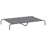 Cama elevada para perros gris 150x90x20 cm textilene y acero de , Camas para perros - Ref: Foro24-42000845, Precio: 31,90 €, ...