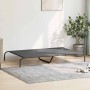 Cama elevada para perros gris 150x90x20 cm textilene y acero de , Camas para perros - Ref: Foro24-42000845, Precio: 31,90 €, ...