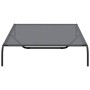 Cama elevada para perros gris 150x90x20 cm textilene y acero de , Camas para perros - Ref: Foro24-42000845, Precio: 31,90 €, ...