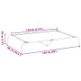Cama elevada para perros gris 150x90x20 cm textilene y acero de , Camas para perros - Ref: Foro24-42000845, Precio: 31,90 €, ...