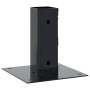 Bases para postes cuadradas 4 uds. Antracita 46x46 mm de , Postes de cerca - Ref: Foro24-42000018, Precio: 26,38 €, Descuento: %