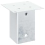 Bases para postes cuadradas 12 uds. Plata 91x91 mm de , Postes de cerca - Ref: Foro24-42000011, Precio: 65,80 €, Descuento: %