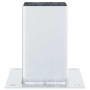 Bases para postes cuadradas 12 uds. Plata 91x91 mm de , Postes de cerca - Ref: Foro24-42000011, Precio: 65,80 €, Descuento: %