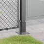 Bases para postes cuadradas 4 uds. Antracita 71x71 mm | Foro24.es | Tu tienda online para hogar, jardín y más Foro24.es
