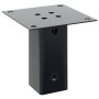 Bases para postes cuadradas 4 uds. Antracita 71x71 mm | Foro24.es | Tu tienda online para hogar, jardín y más Foro24.es