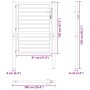 Puerta de jardín con cerradura de aluminio negra 100x120 cm de , Puertas de jardín - Ref: Foro24-42004147, Precio: 299,92 €, ...