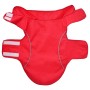 Chubasquero perros con tiras reflectantes poliéster rojo XXS | Foro24.es | Tu tienda online para hogar, jardín y más Foro24.es