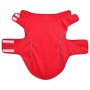 Chubasquero perros con tiras reflectantes poliéster rojo 2XL | Foro24.es | Tu tienda online para hogar, jardín y más Foro24.es