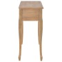 Mesa consola tocador con 3 cajones marrón de , Mesas auxiliares - Ref: Foro24-280047, Precio: 162,65 €, Descuento: %