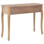 Mesa consola tocador con 3 cajones marrón de , Mesas auxiliares - Ref: Foro24-280047, Precio: 162,65 €, Descuento: %