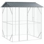 VidaXL Aviario para Aves Antracita 210x227x247 cm Acero de , Pies y jaulas para pájaros - Ref: Foro24-3325152, Precio: 471,97...