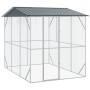 Aviario para pájaros Antracita 310x227x247 cm Acero de , Pies y jaulas para pájaros - Ref: Foro24-3325160, Precio: 579,57 €, ...