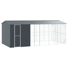 Aviario para Aves con Extensión Antracita 310x640x247 cm Acero de , Pies y jaulas para pájaros - Ref: Foro24-3325163, Precio:...
