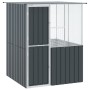 Jaula para Pájaros Antracita 215x78x200 cm Acero Galvanizado de , Pies y jaulas para pájaros - Ref: Foro24-3325168, Precio: 4...