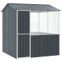 Jaula para pájaros Antracita 215x78x200 cm de acero galvanizado de , Pies y jaulas para pájaros - Ref: Foro24-3325170, Precio...