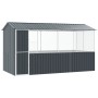 jaula para pájaros antracita 215x78x200 cm acero galvanizado de , Pies y jaulas para pájaros - Ref: Foro24-3325171, Precio: 8...